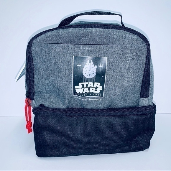 𝅺STAR Wars Galaxy’s Edge Lunch Tote & Name Tag - Picture 1 of 8